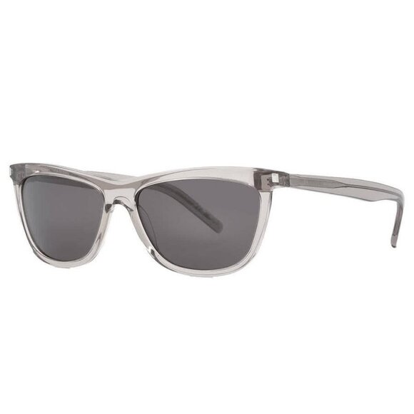 New Authentic Saint Laurent Grey Cat Eye Ladies Sunglasses SL 515 006 58 SL 515 - Picture 6 of 6
